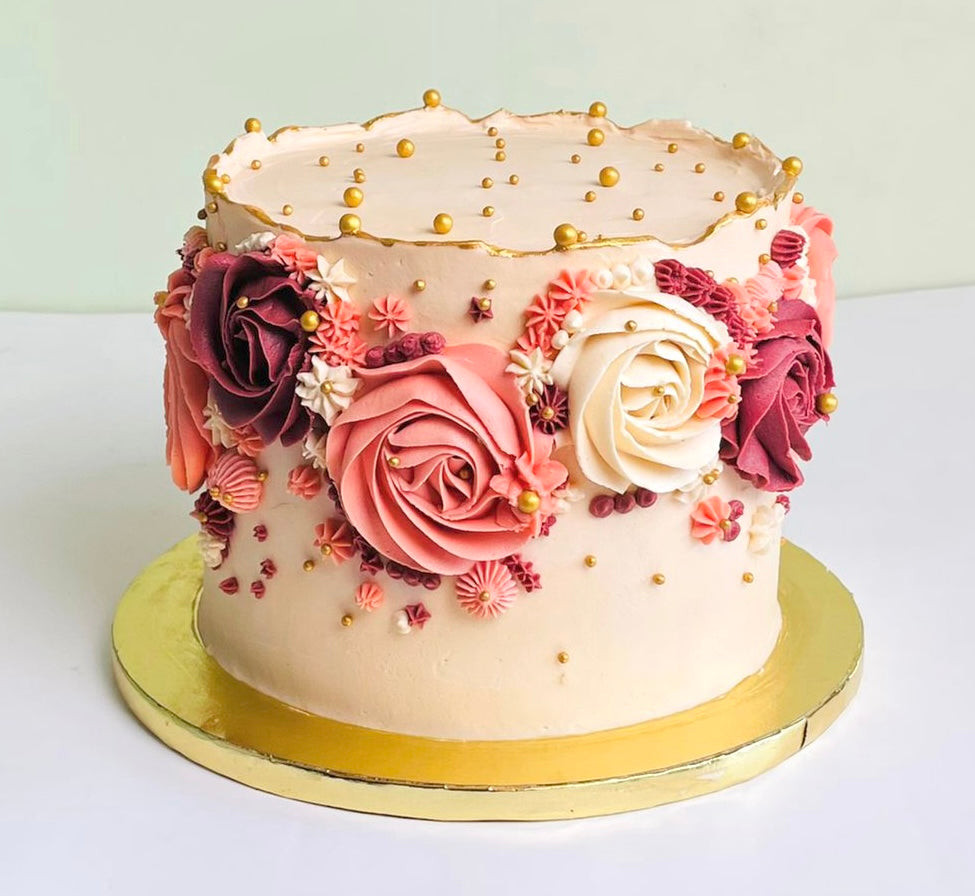 Embossing Rose Cake Border Silicone Fondant Mold Big – Bake House - The  Baking Treasure