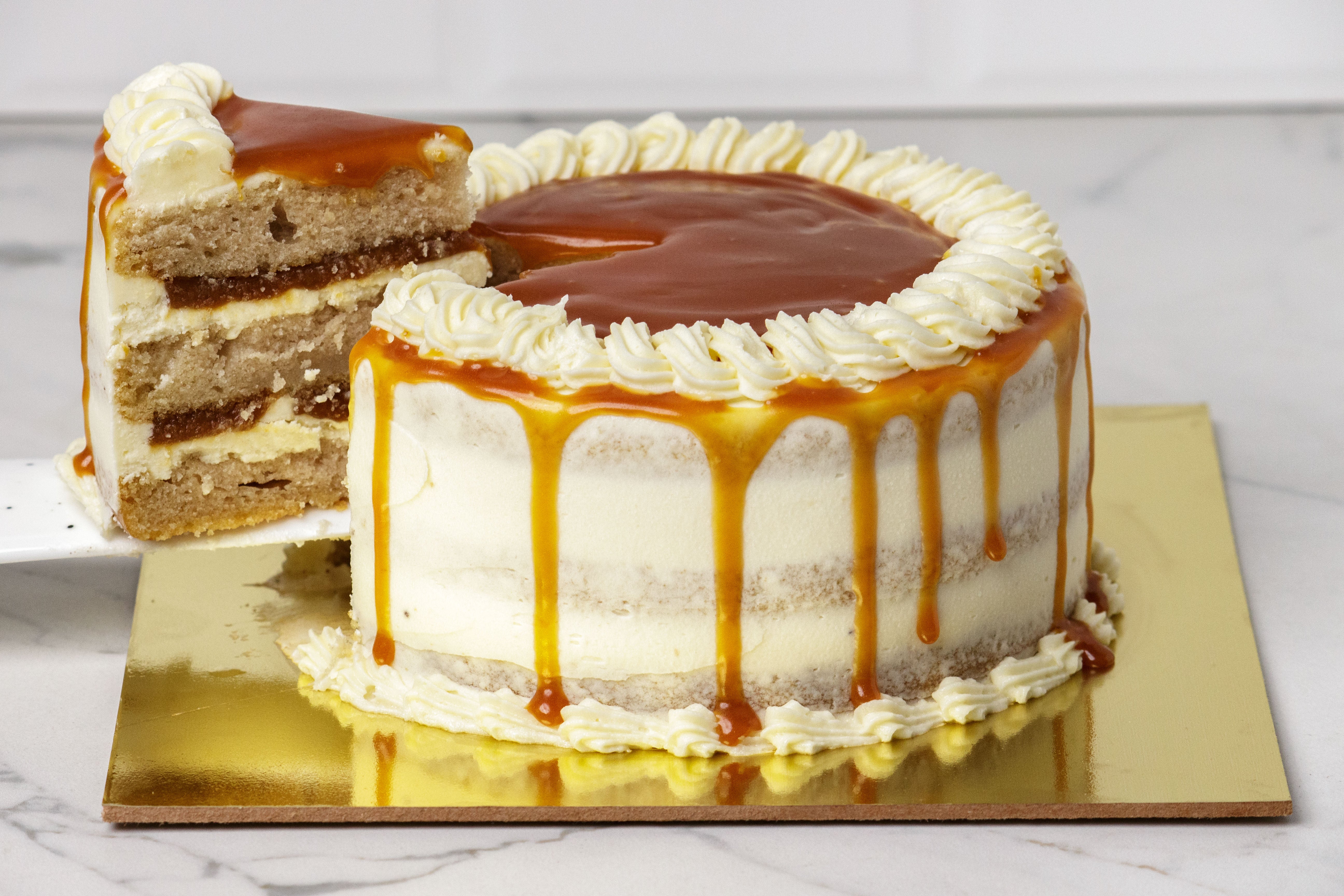 Vanilla & Salted Caramel Cake | Cake | Buy Designer Cakes Online, Cartoon  Cakes | Floralis