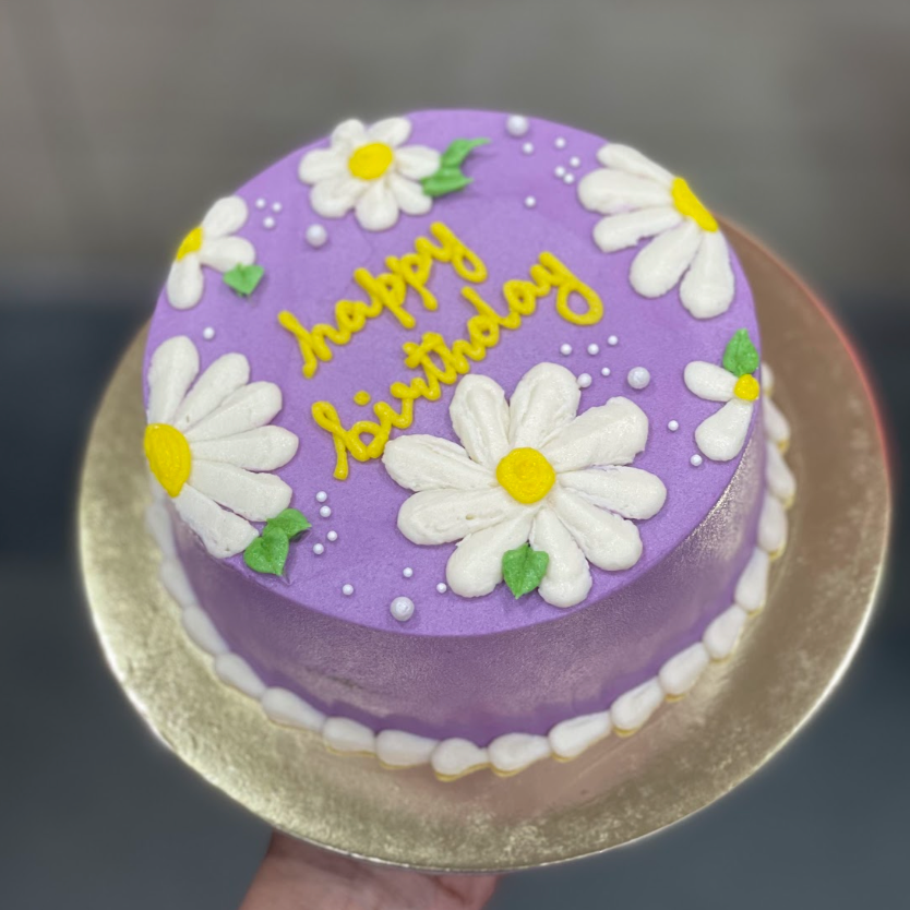 Order online: Daisy cake in Denver – Made by Hand Cakes